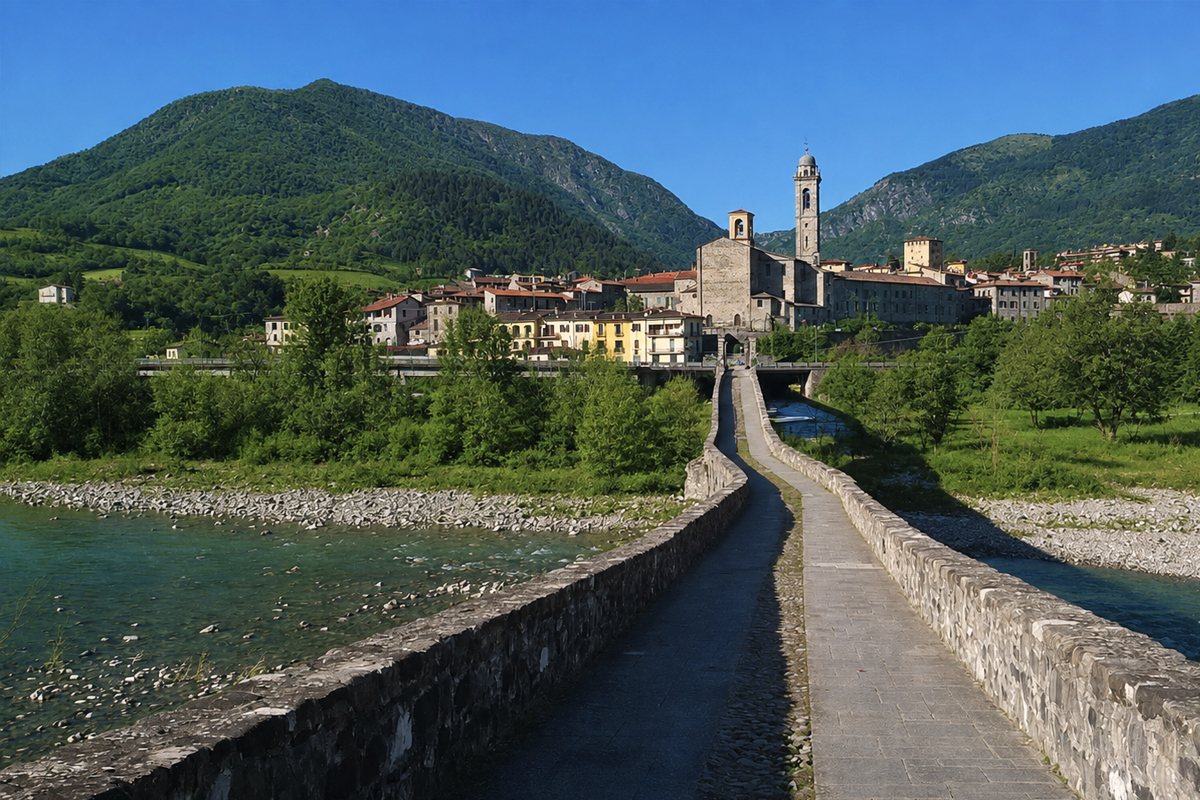 itinerario val trebbia